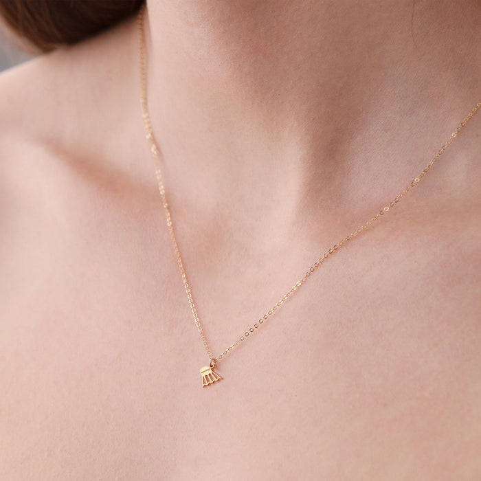 Badminton Shuttlecock Pendant Necklace