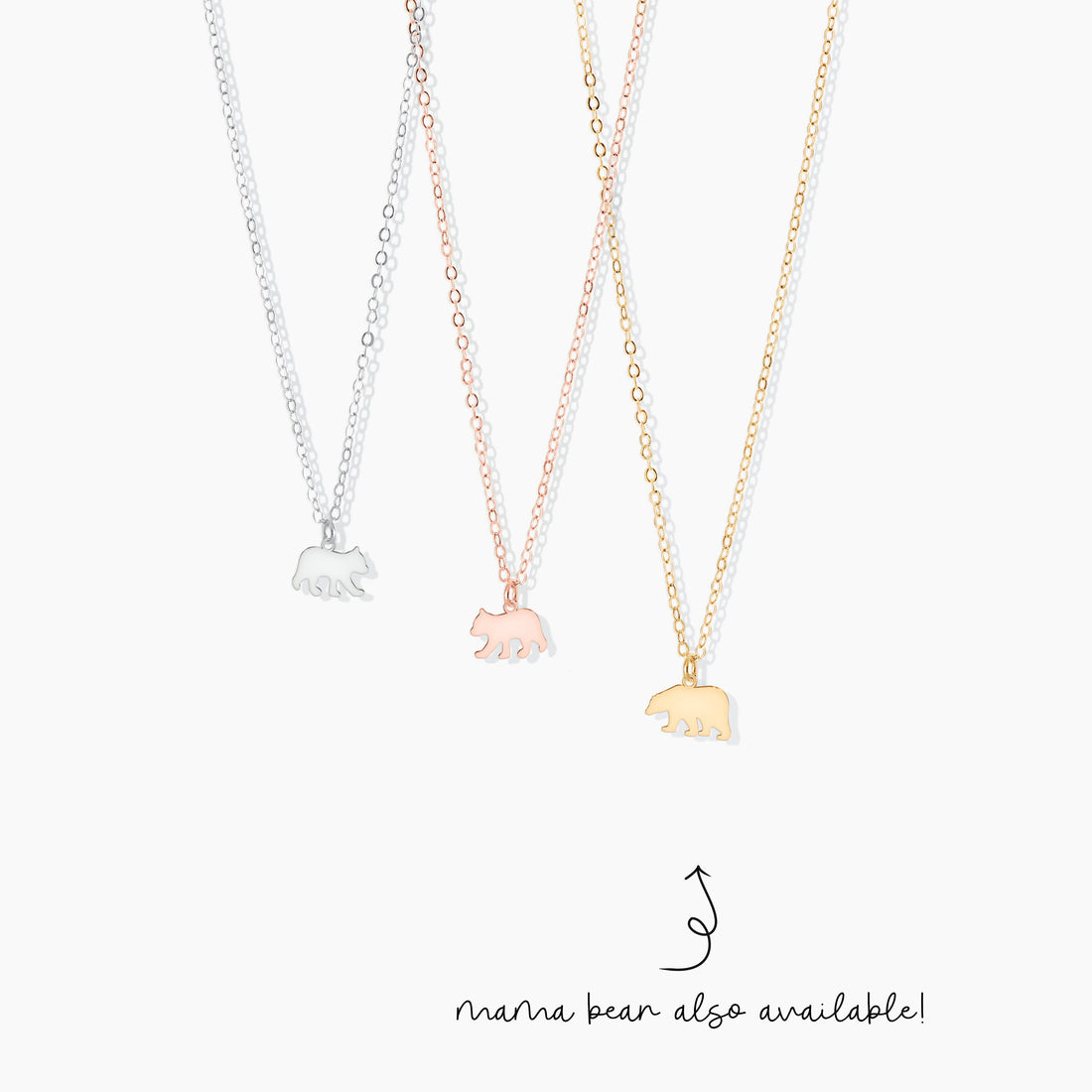 Baby Bear Necklace