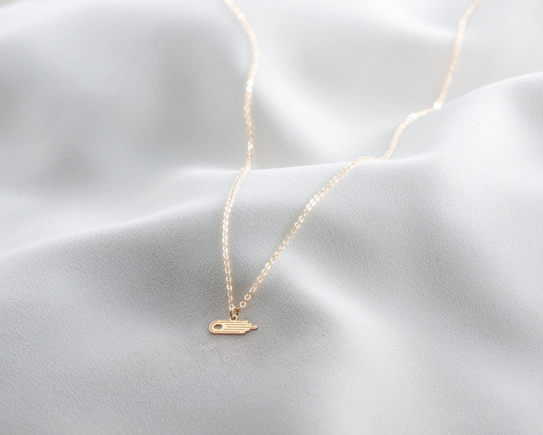 Comet Charm Necklace