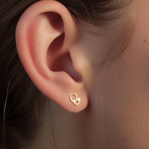 Stethoscope earring Doctor