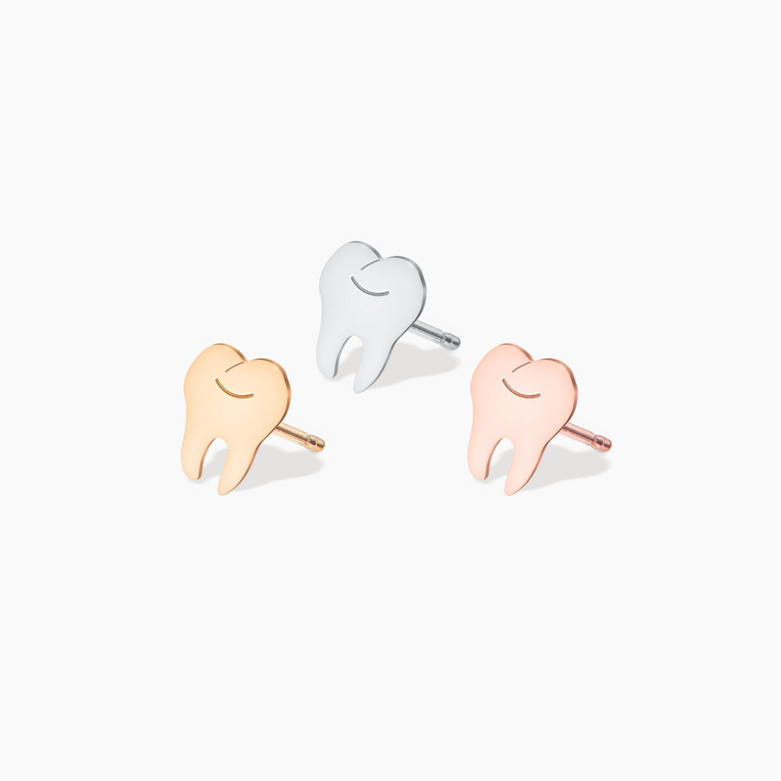 Tooth Earring Doctor Nurse Gifts Charm Stud Earrings