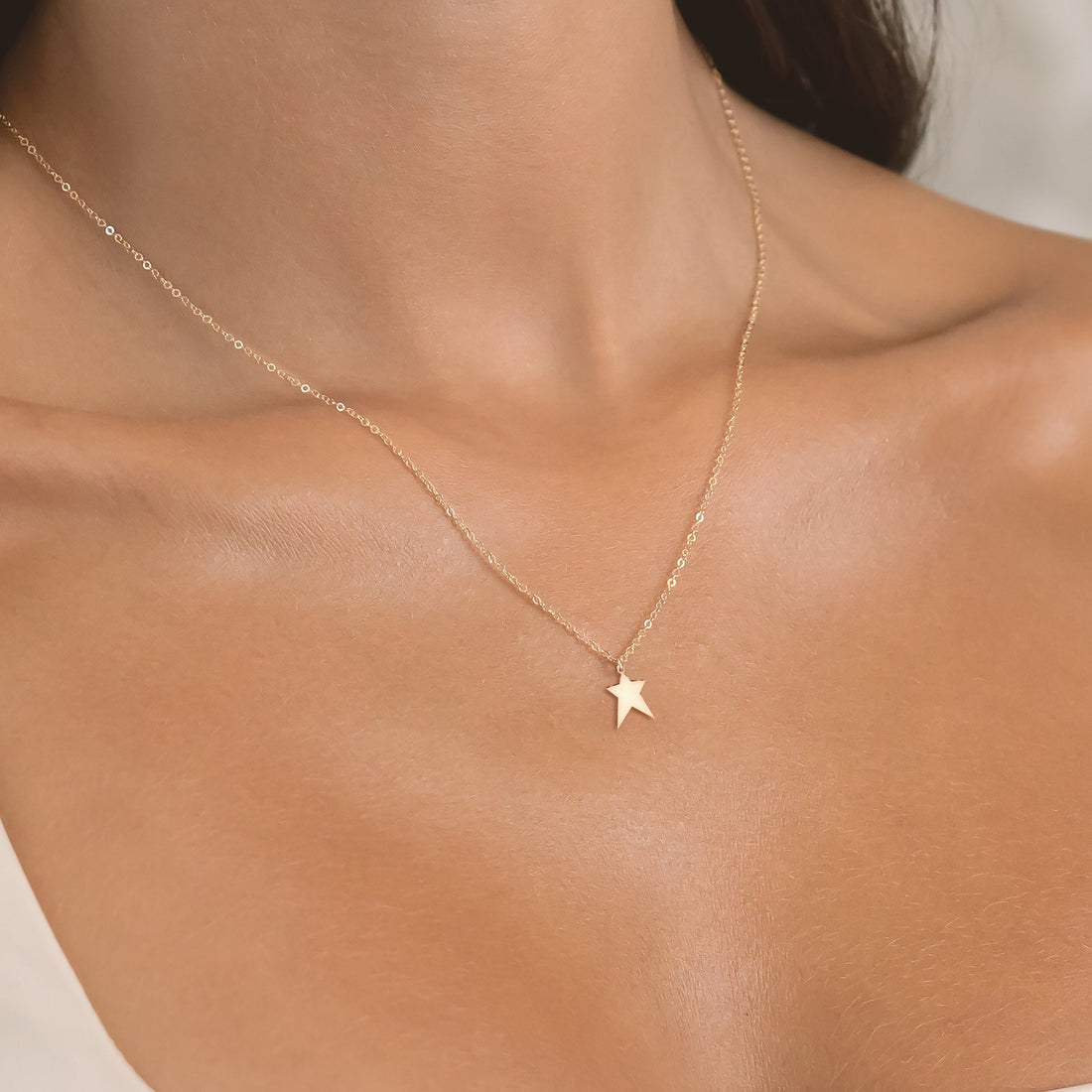 Long Star Necklace