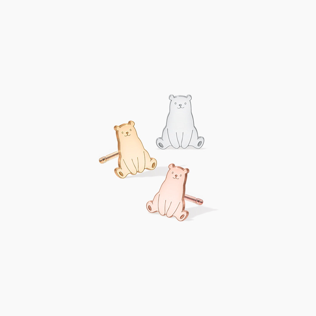 Sitting Bear Studs
