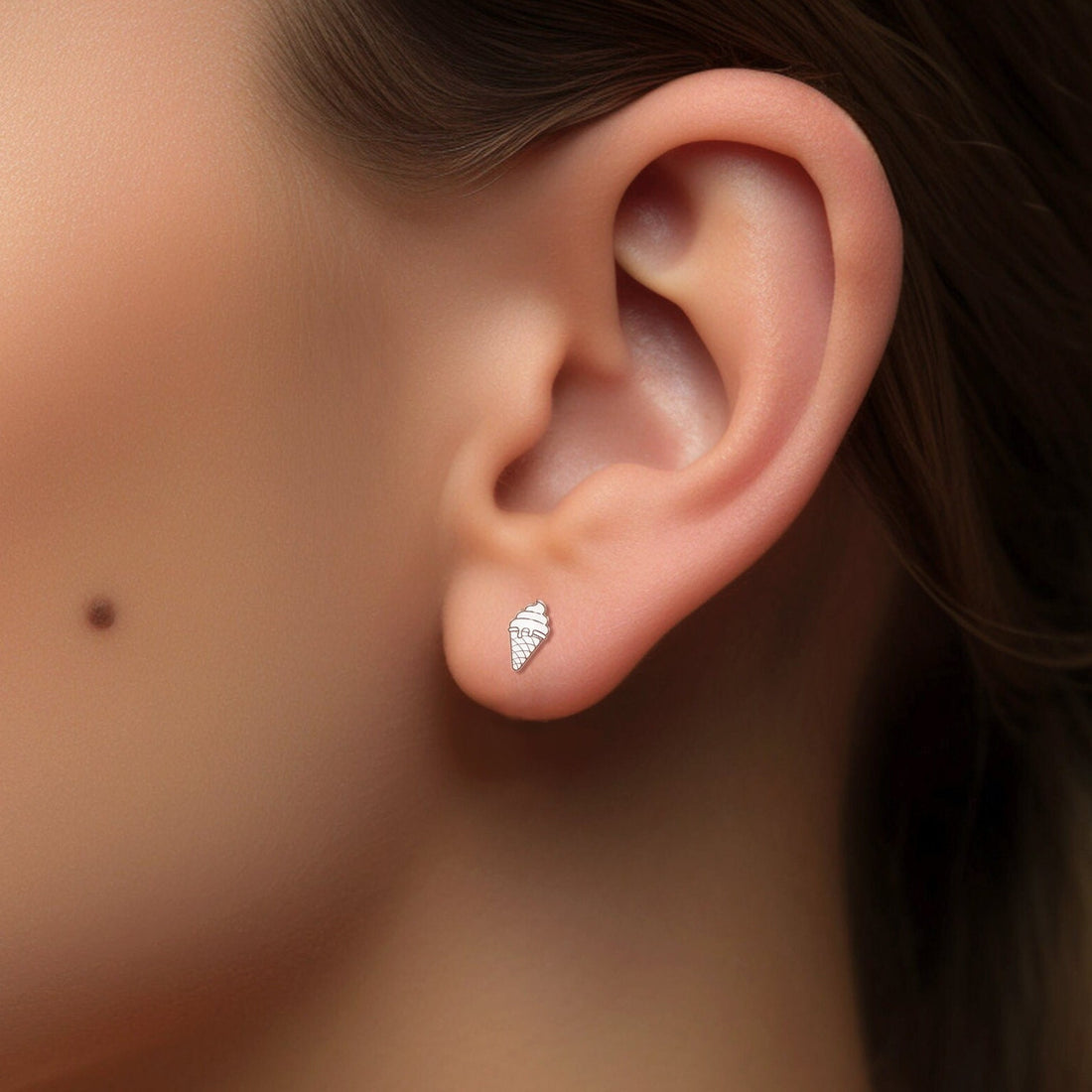 Ice Cream Stud Earrings