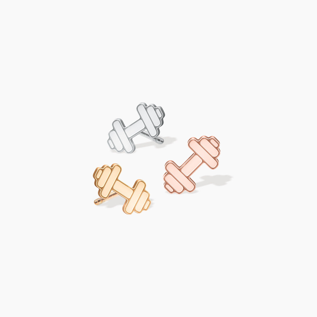 Dumbbell Earrings Weight