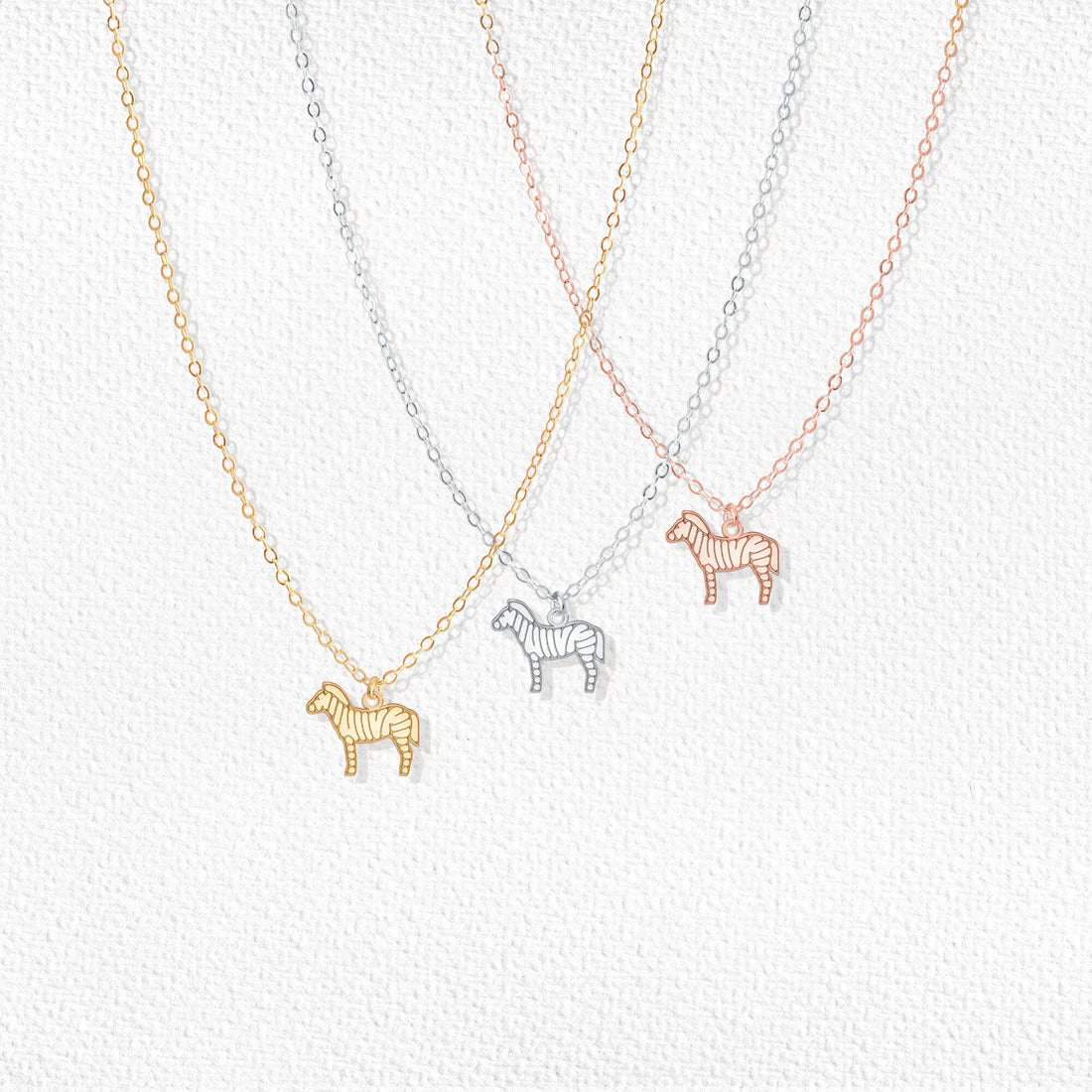 Zebra Necklace