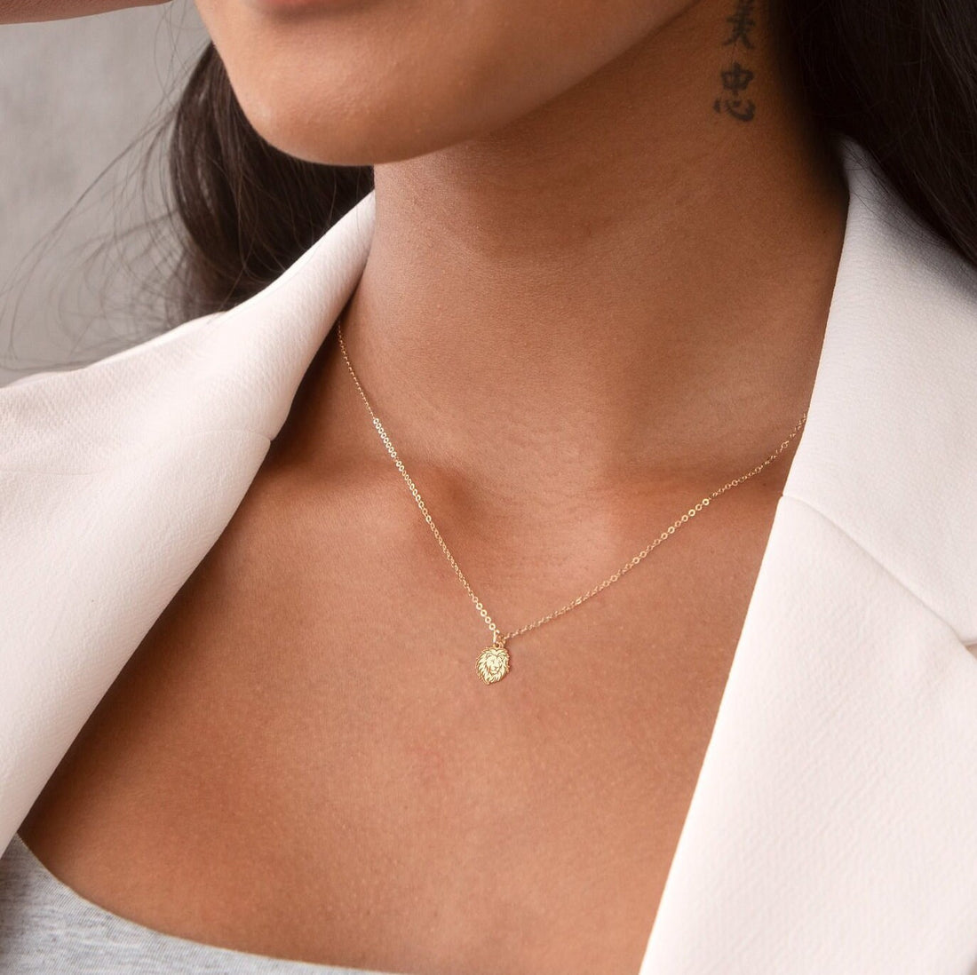 Lion Pendant Necklace