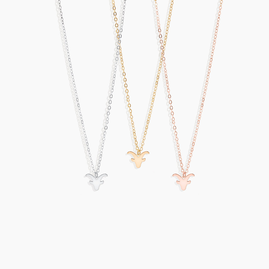 Aries Zodiac Pendant Necklace