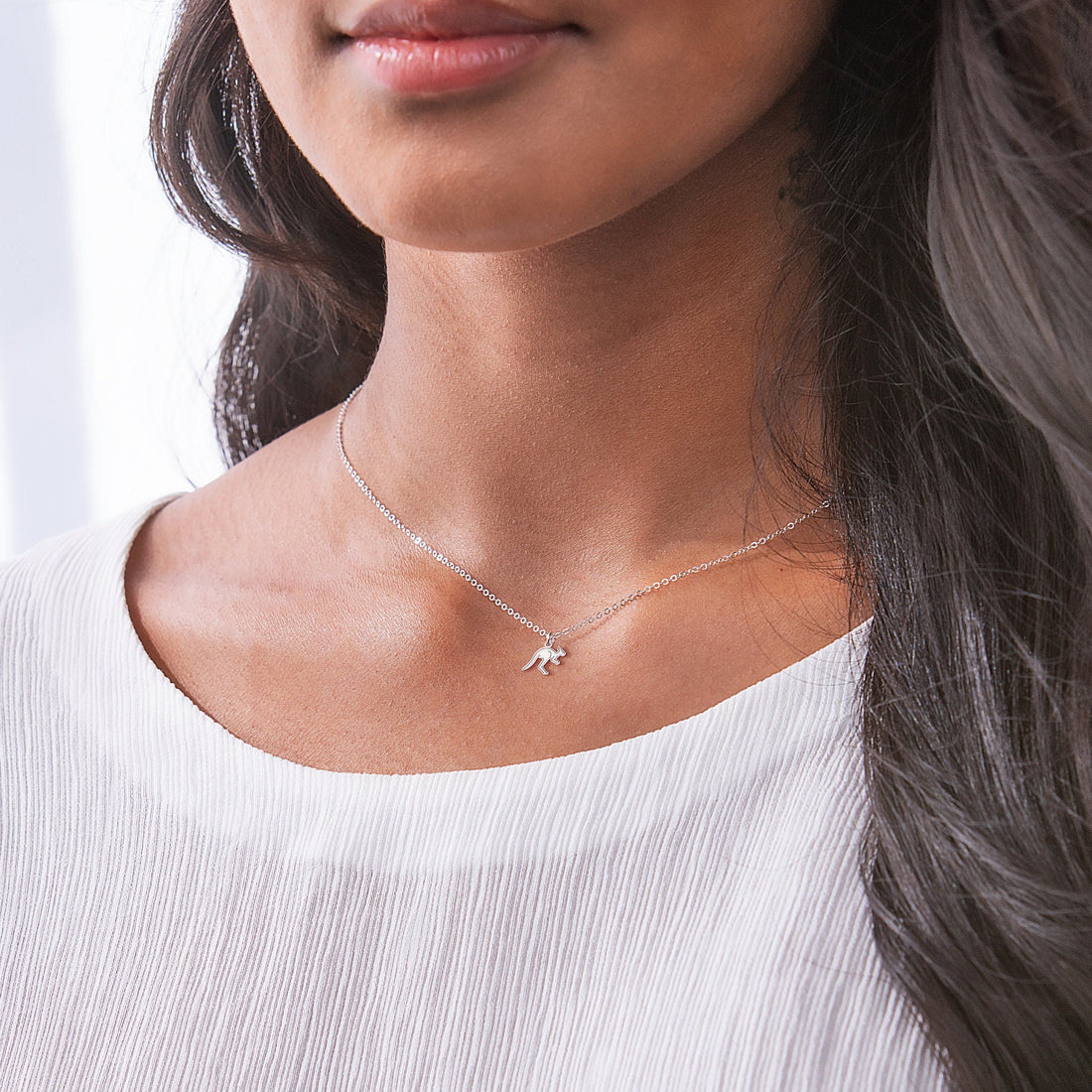 Kangaroo Charm Necklace