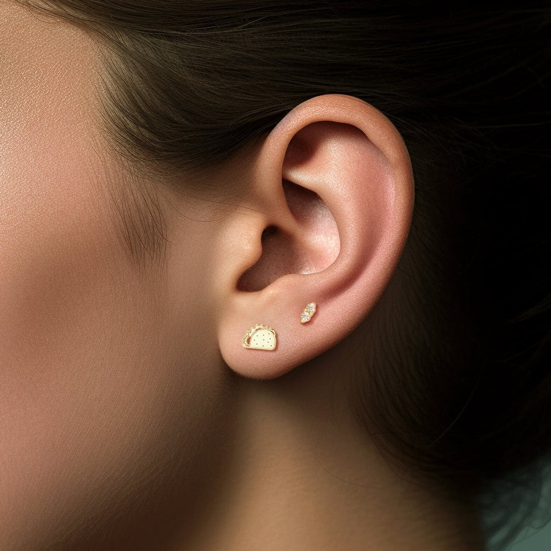 Cute Taco Earrings
