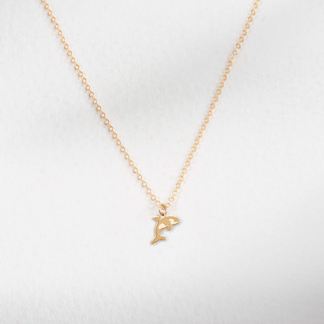 Orca Charm Necklace