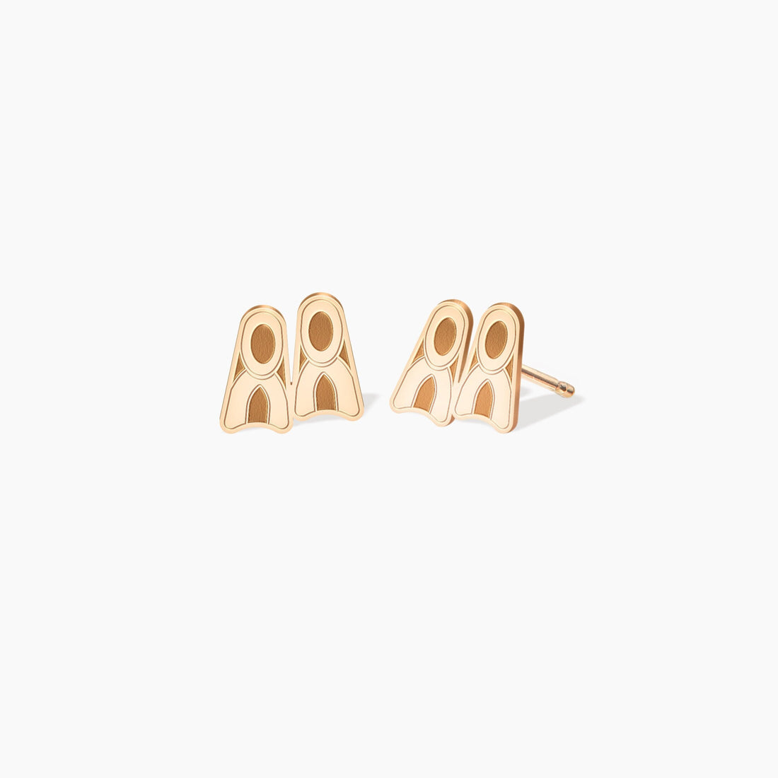 Scuba Flippers Earring