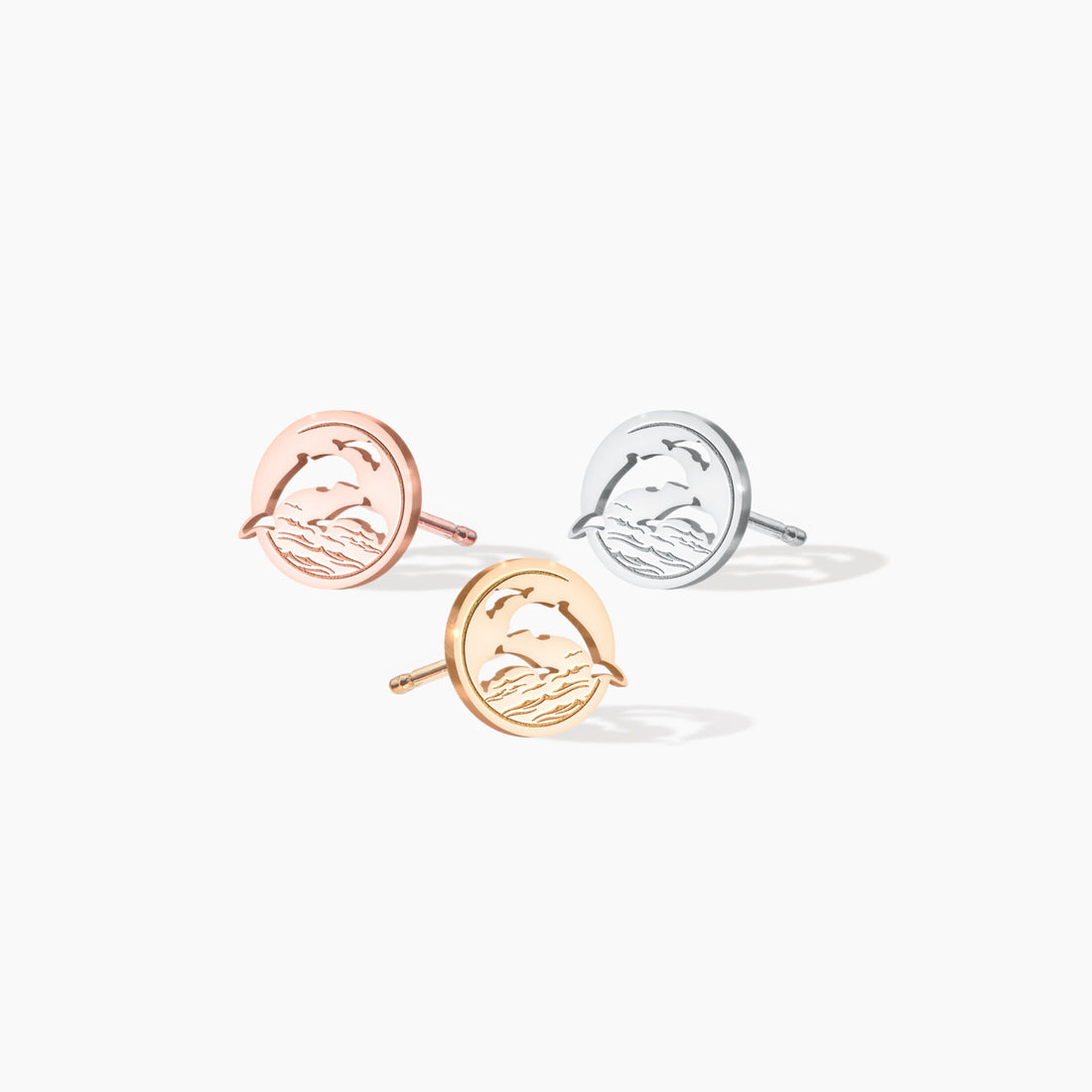 Dolphin Stud Earrings