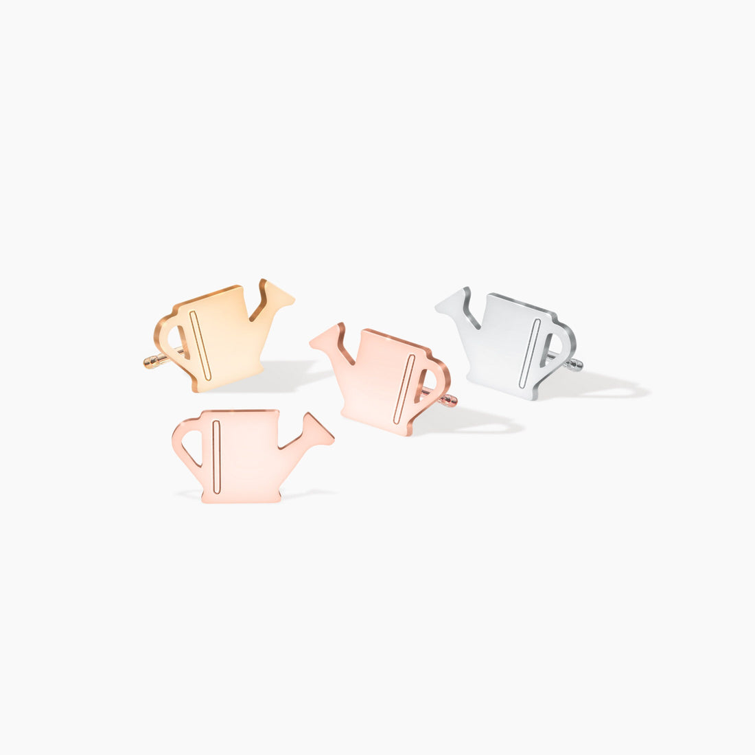 Watering can earrings