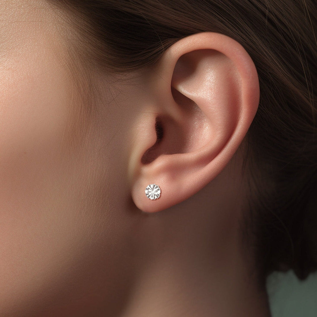 Cheerleading Pom-Pom Stud Earrings