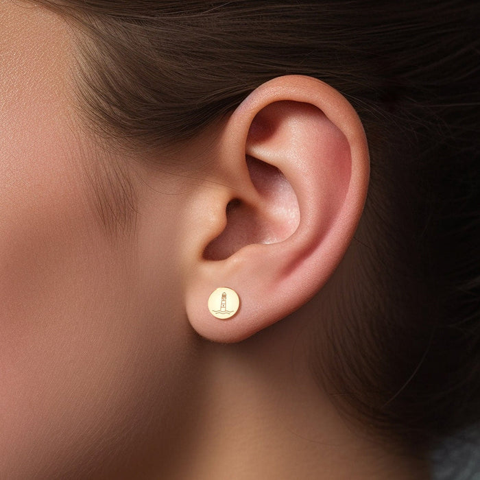 Lighthouse Stud Earrings