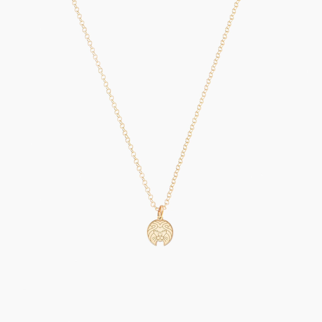 Leo Zodiac Pendant Necklace