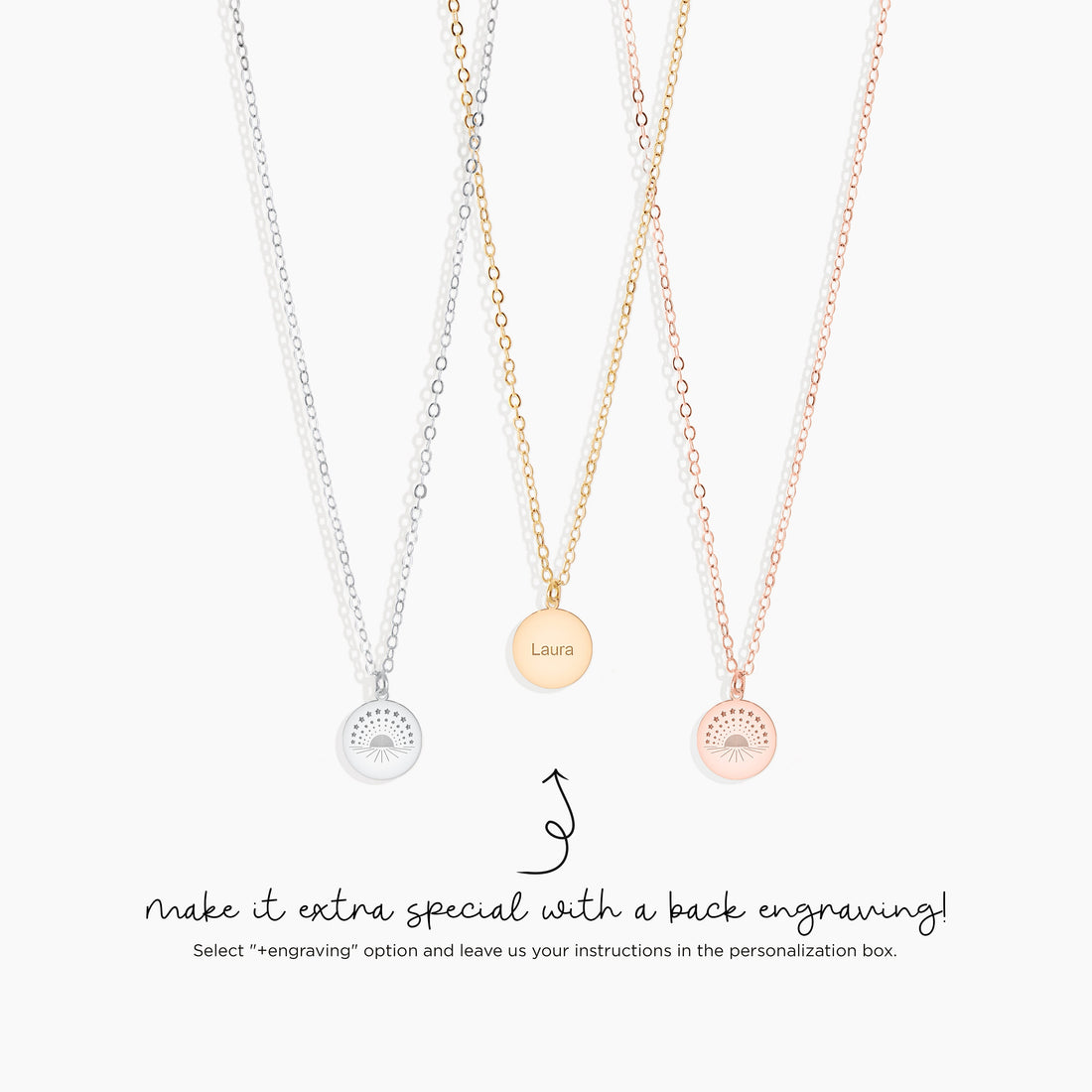 Sunrise Necklace Sun