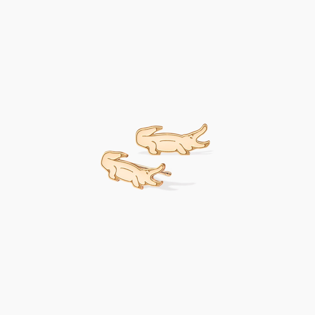 Alligator Earrings Reptile