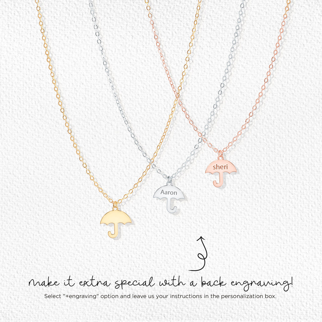 Umbrella Necklace