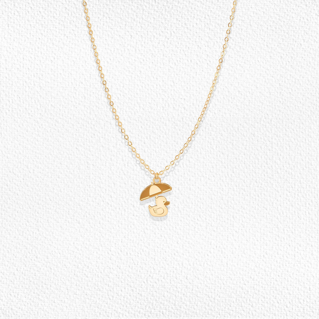 Duck Umbrella Necklace