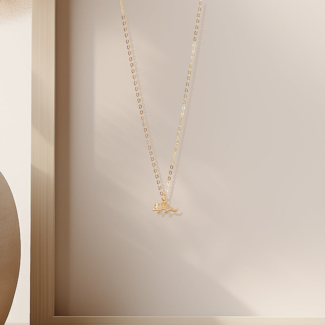 Armadillo Charm Necklace