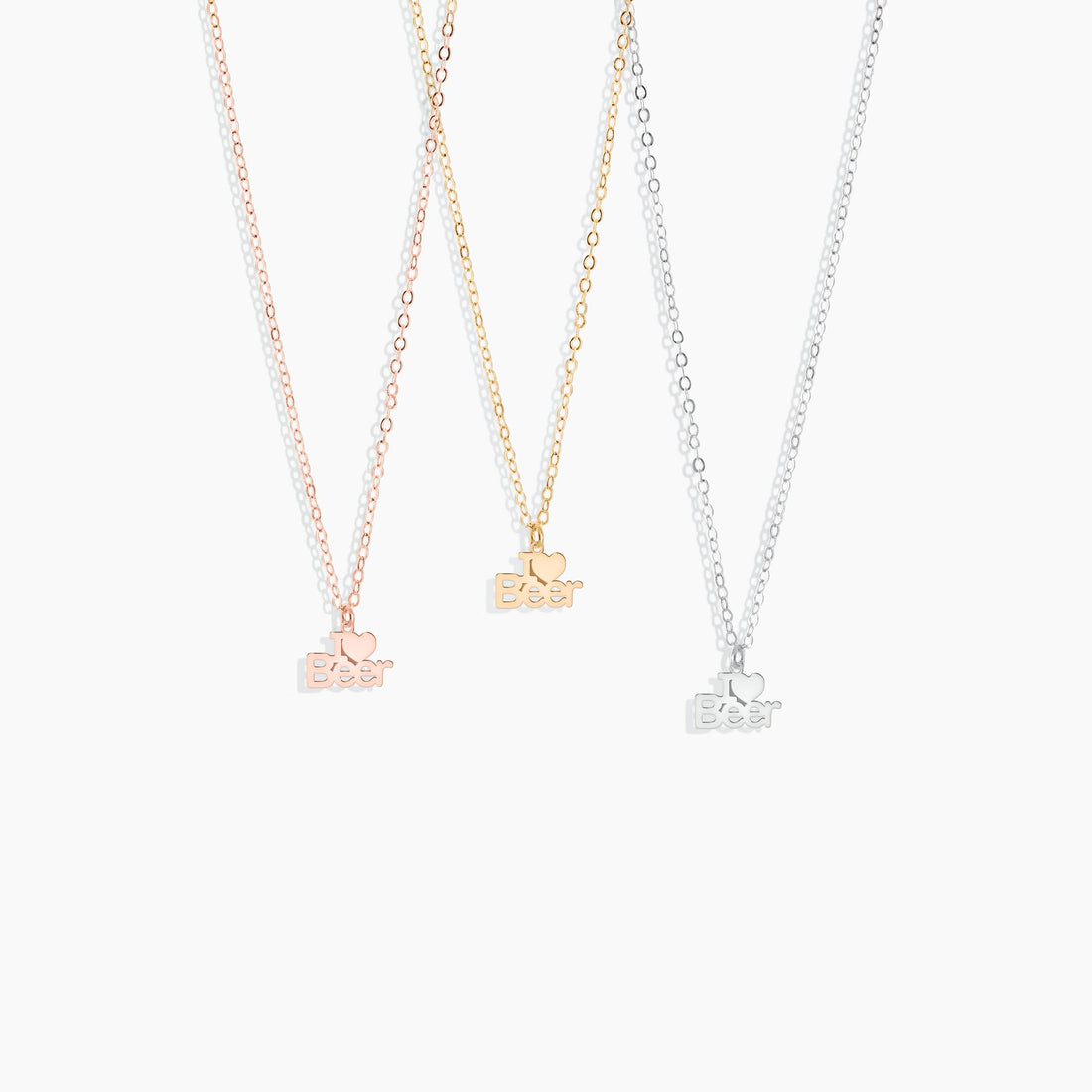 I Love Beer Necklace