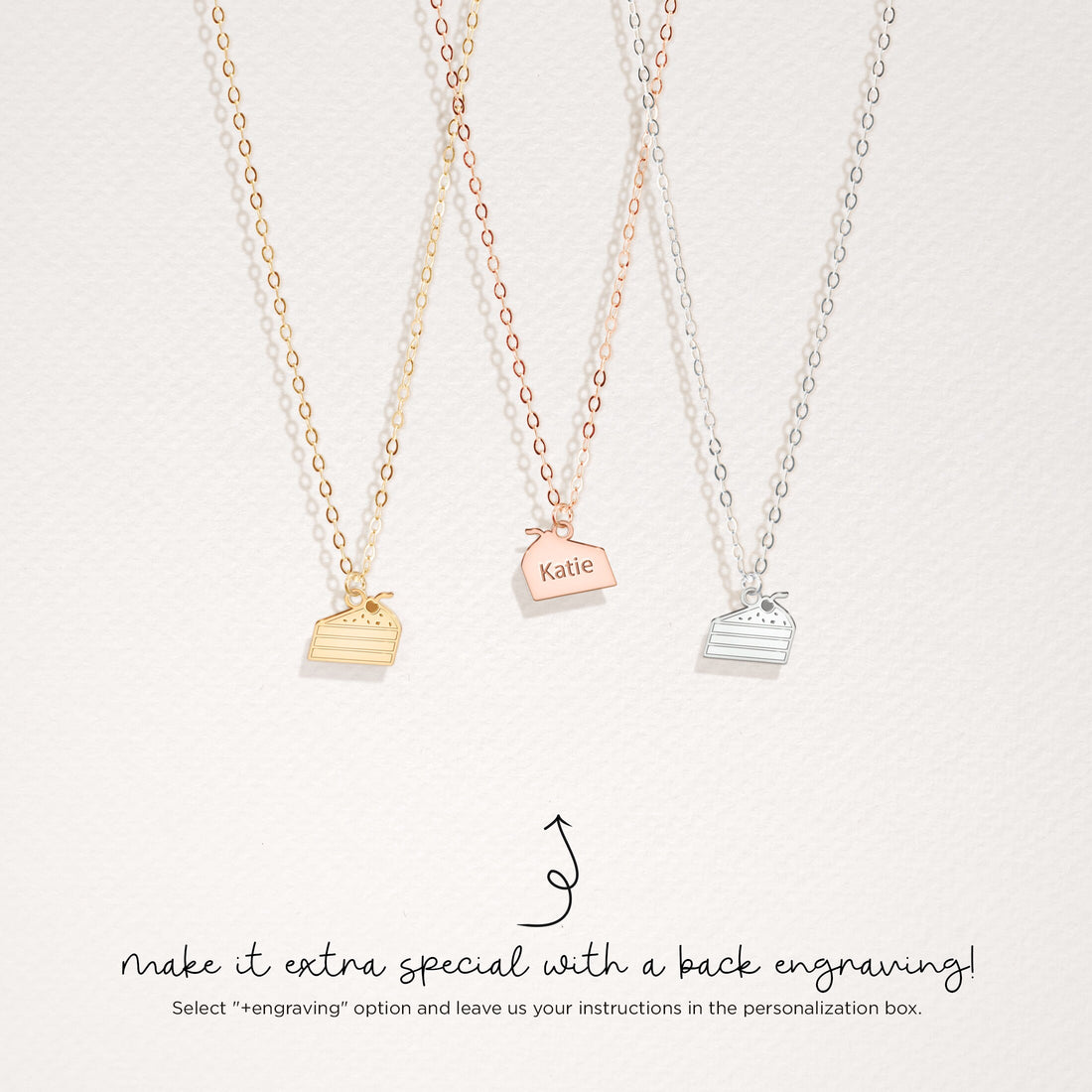 Cake Necklace