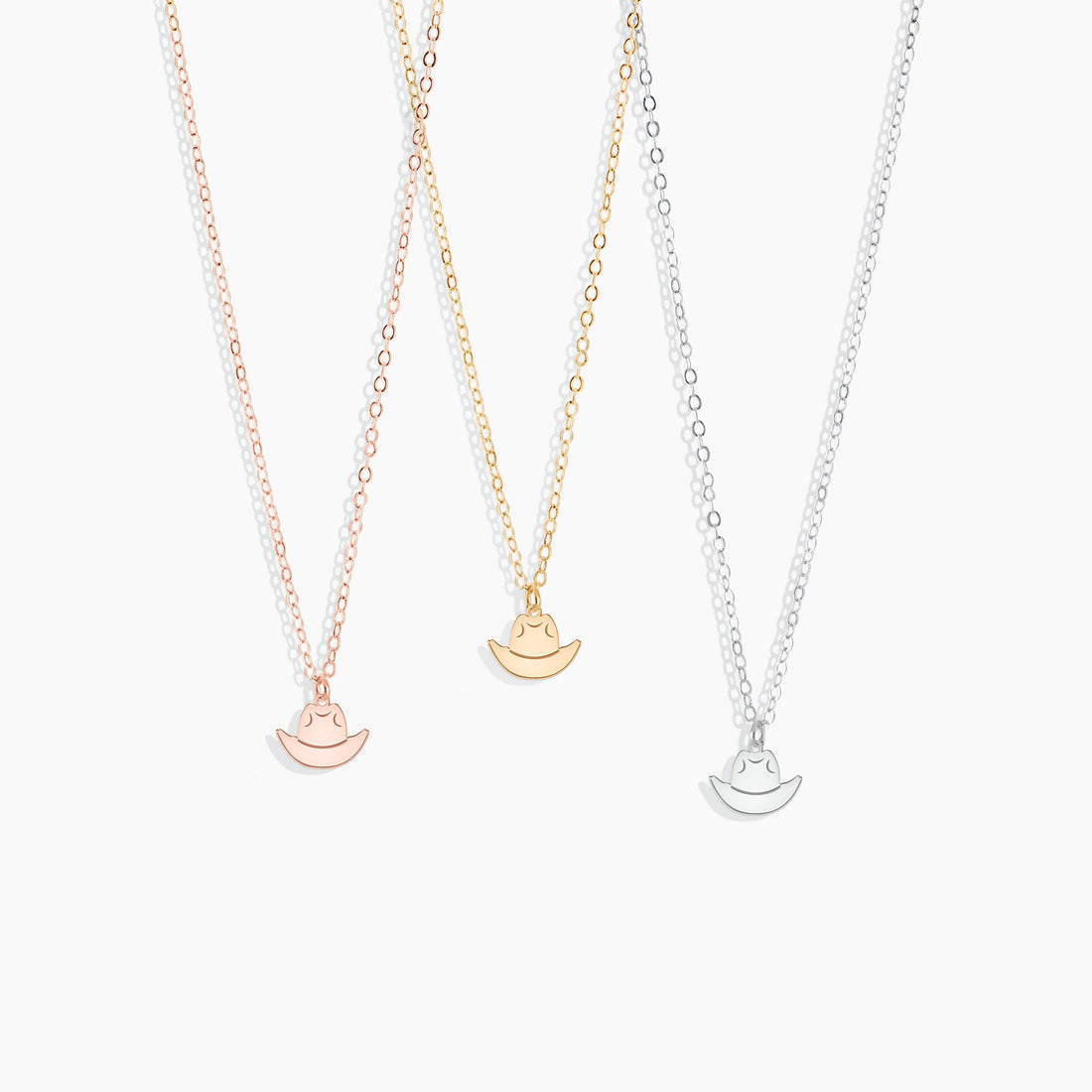 Cowboy Hat Pendant Necklace
