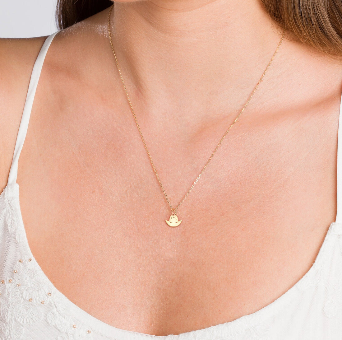 Cowboy Hat Pendant Necklace