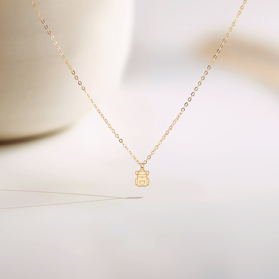 Camping Backpack Necklace