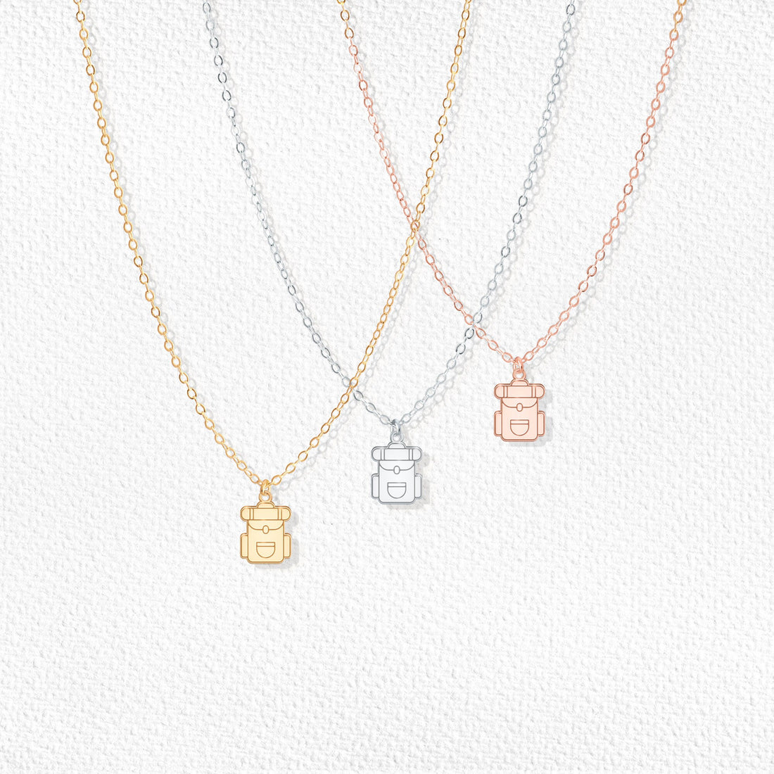 Camping Backpack Necklace