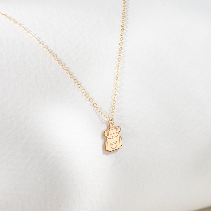 Camping Backpack Necklace