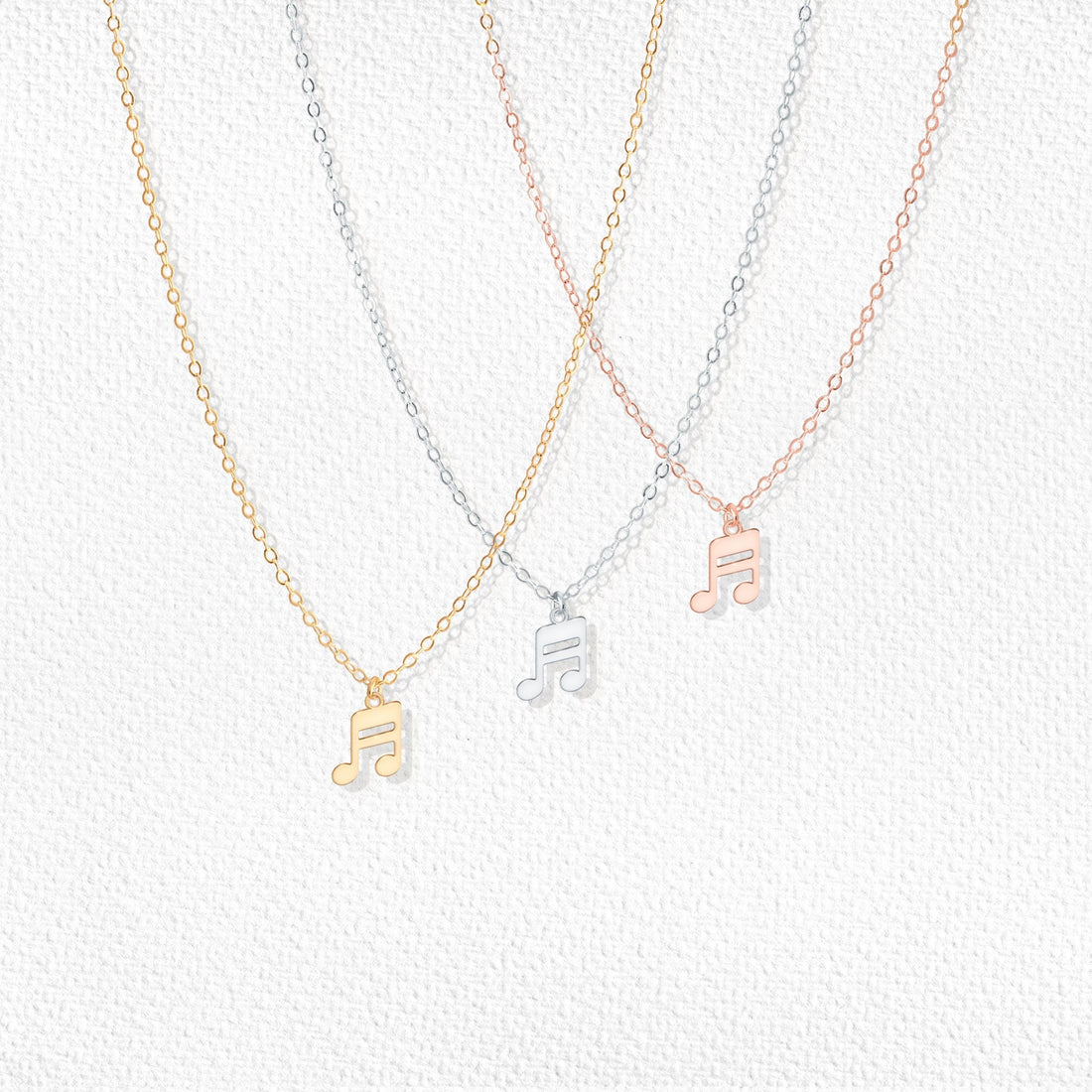 Music Note Necklace