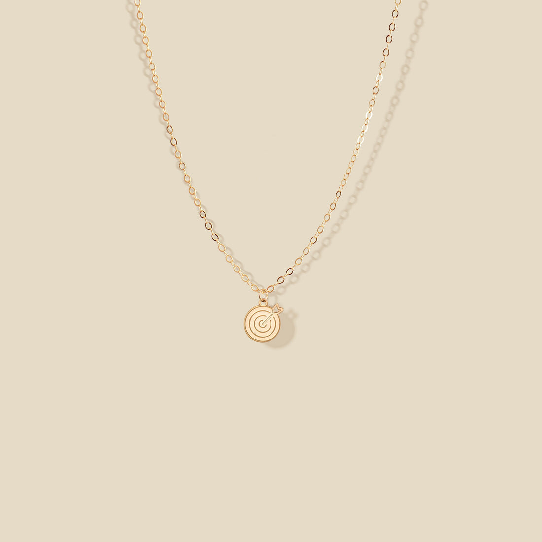 Handcrafted Bullseye Charm