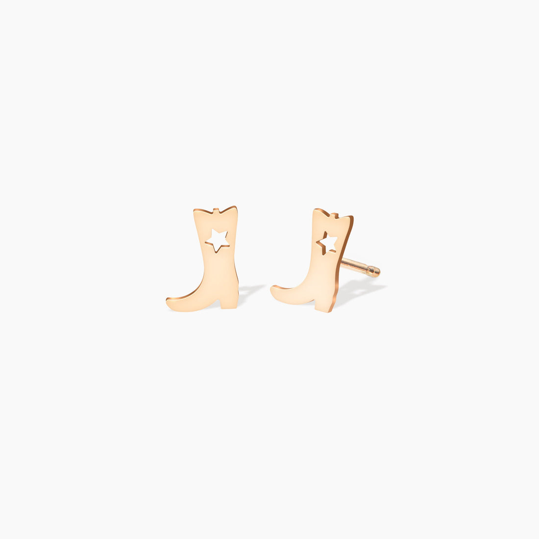 Cowgirl Boot Stud Earrings