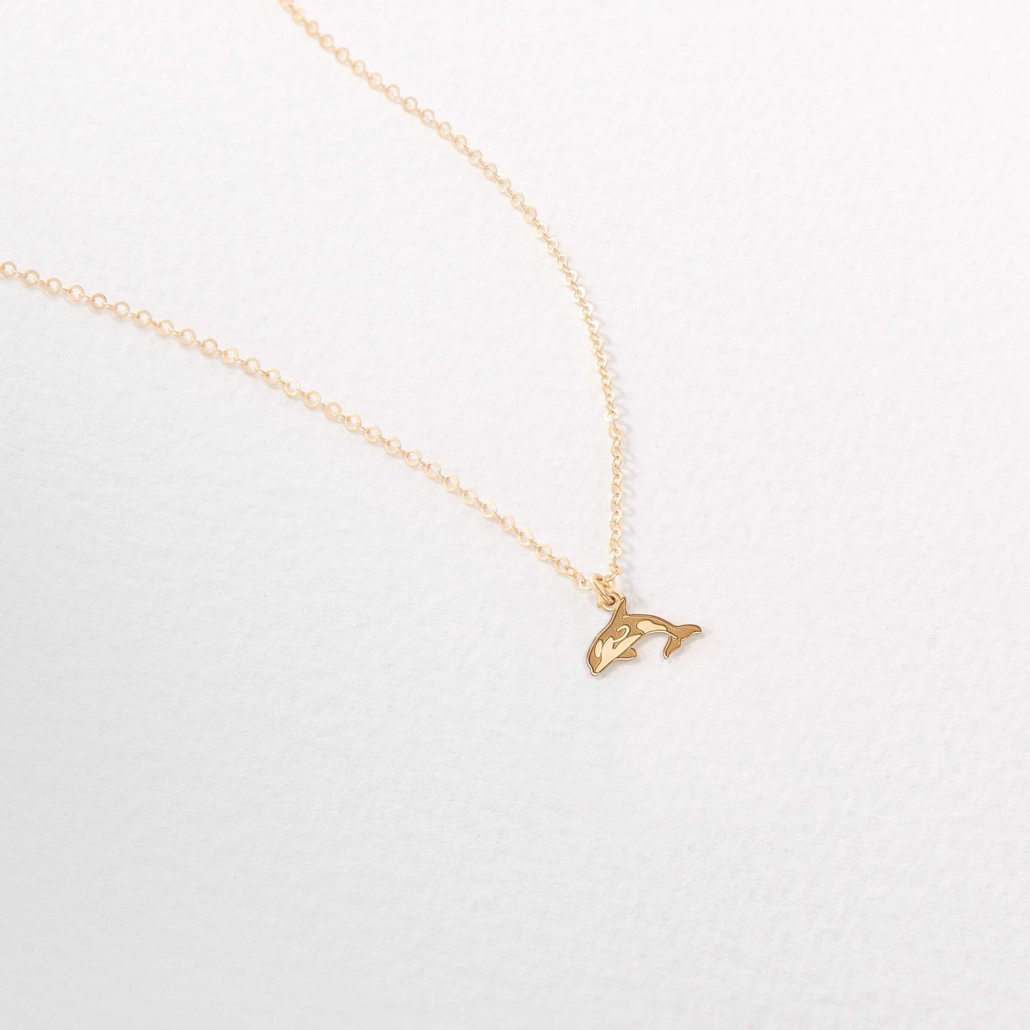Killer Whale Charm Necklace