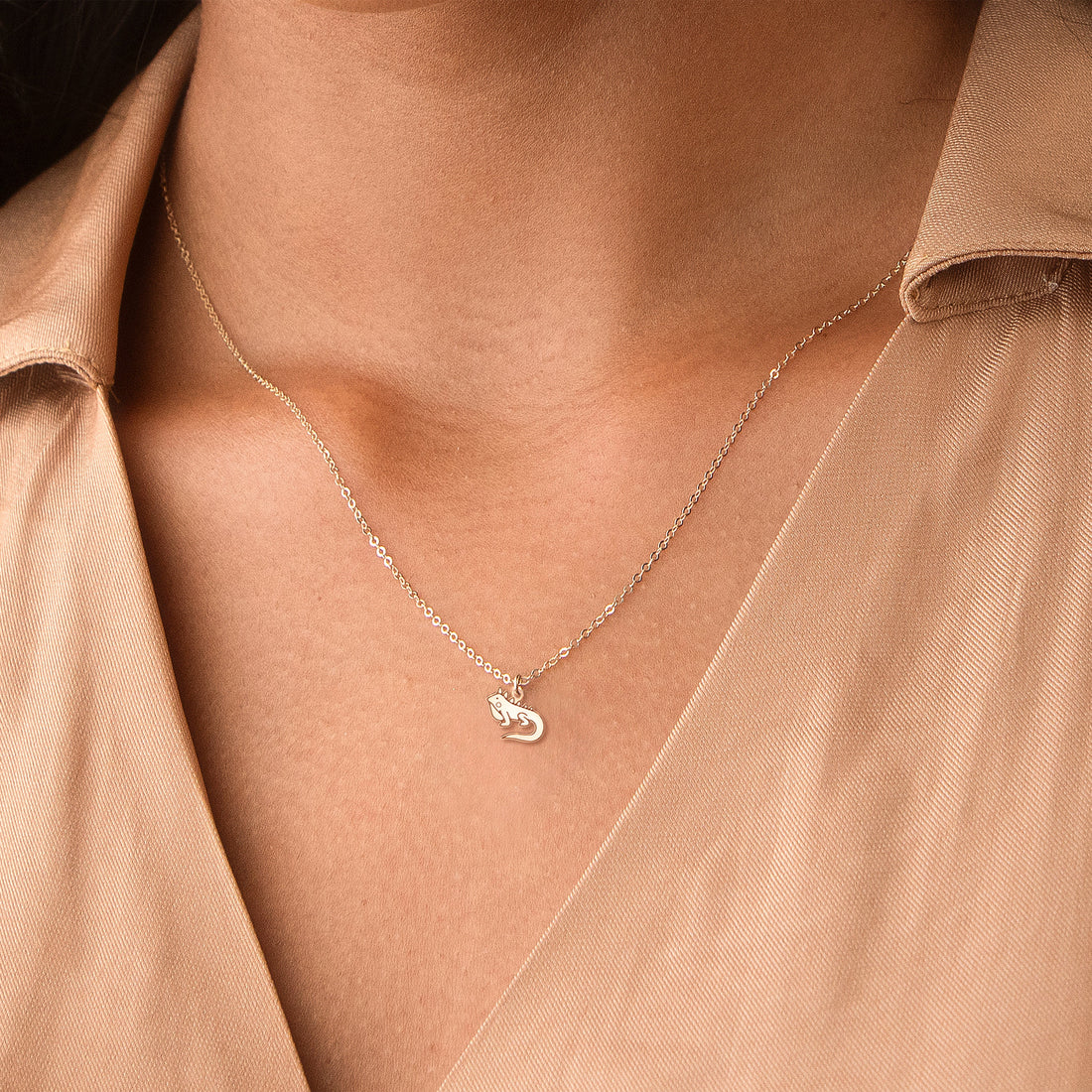 Iguana Necklace Lizard