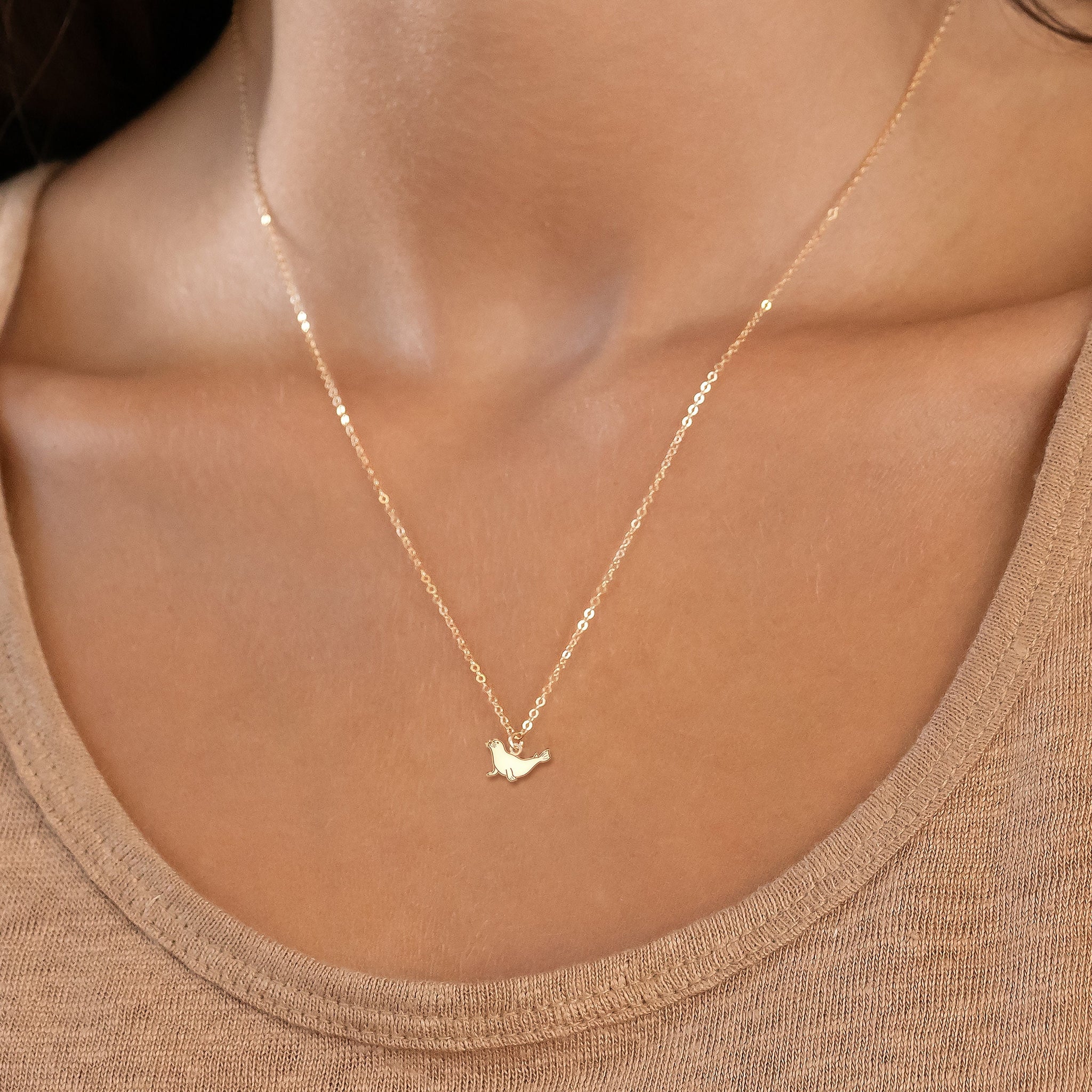 Seal Charm Necklace