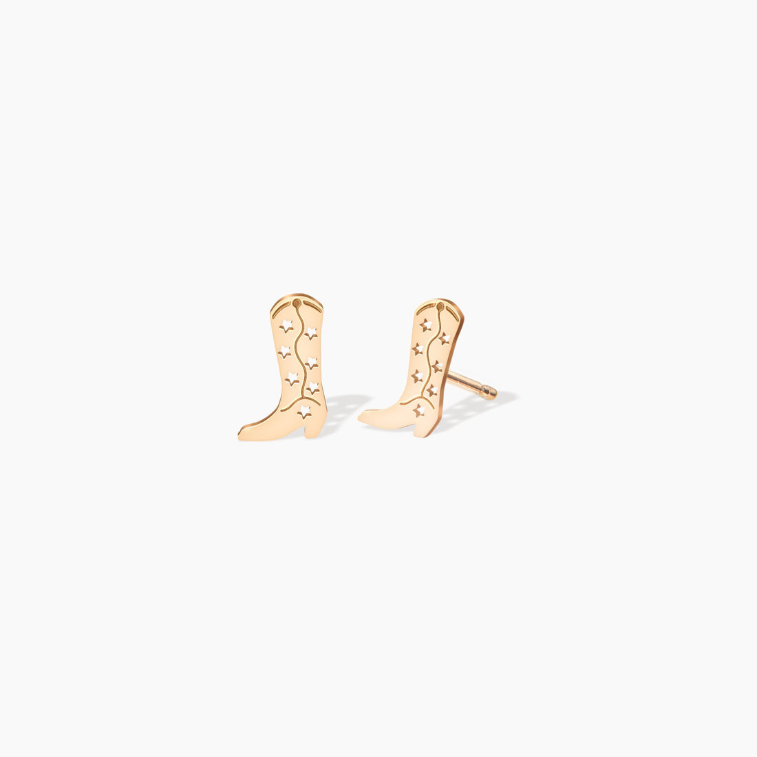 Cowboy Boot Stud Earrings