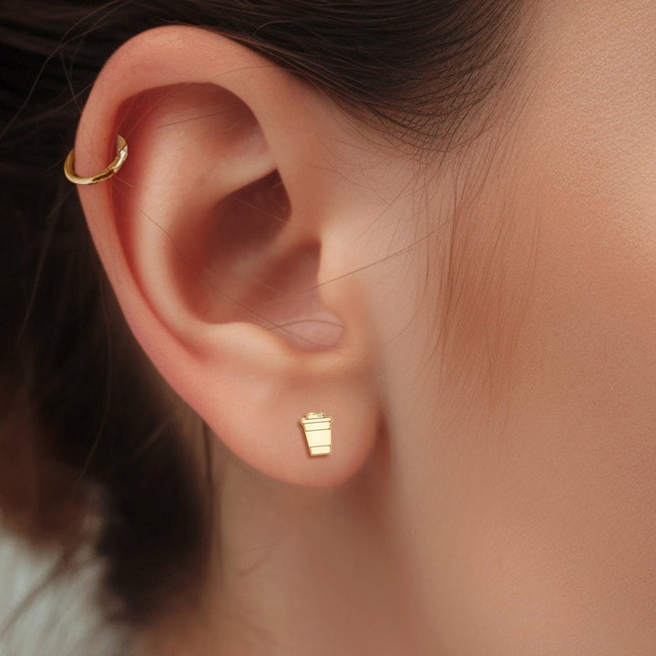 Coffee Cup Earrings