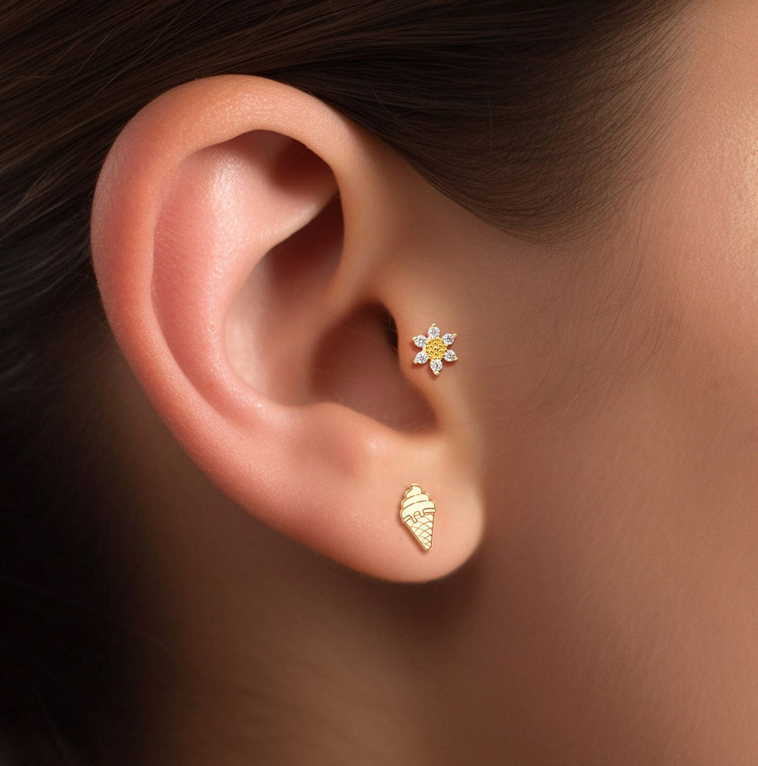 Ice Cream Earrings