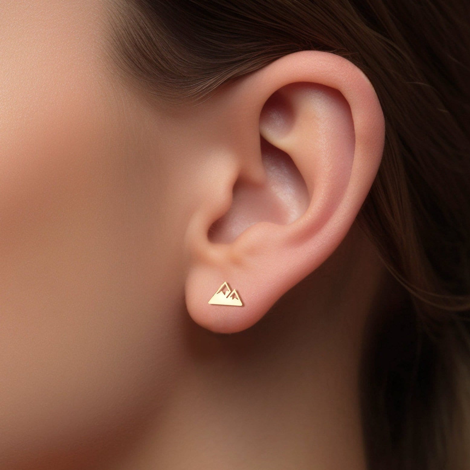 Camping Earrings Campfire