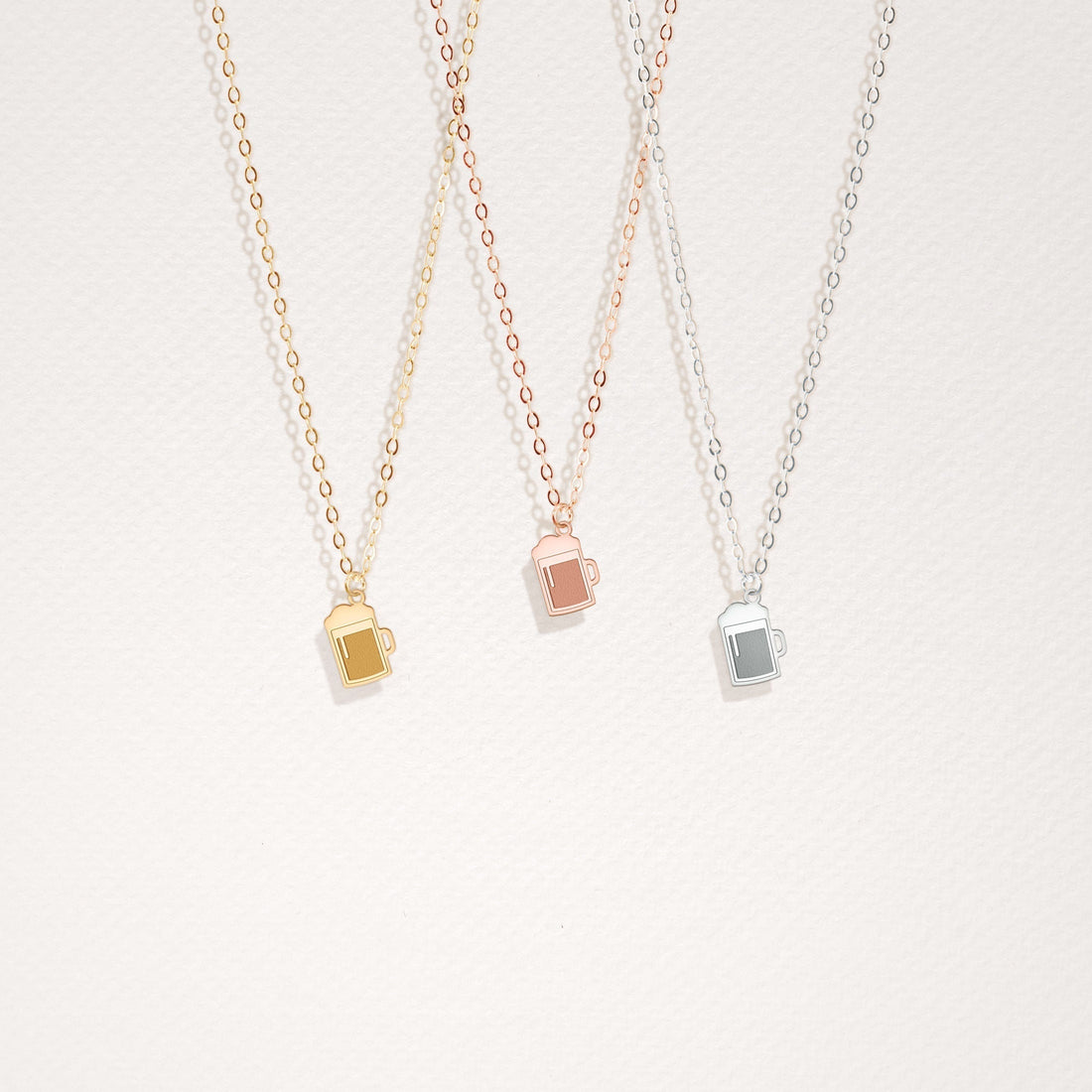 Beer Mug Necklace