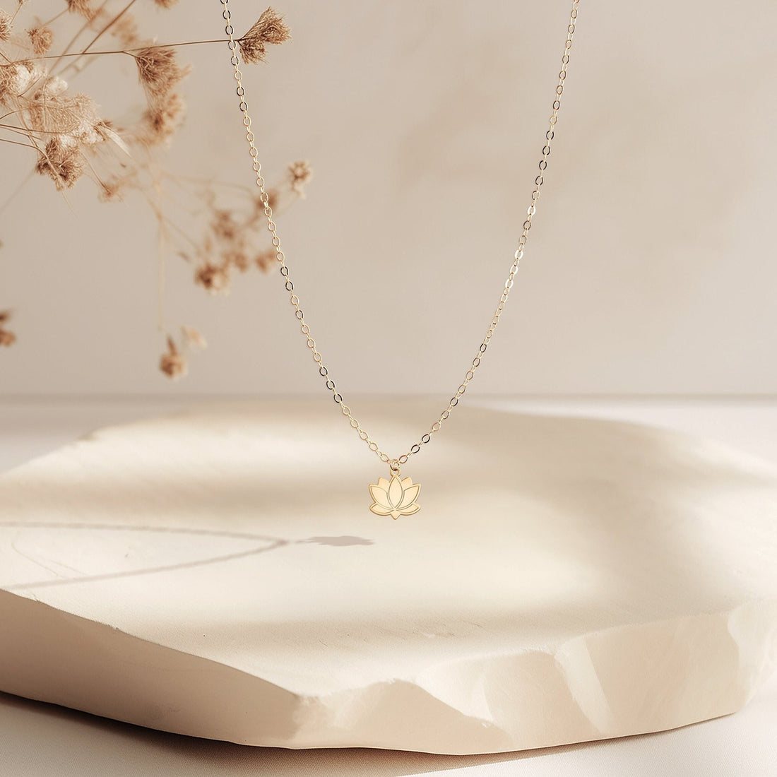 Lotus Flower Necklace