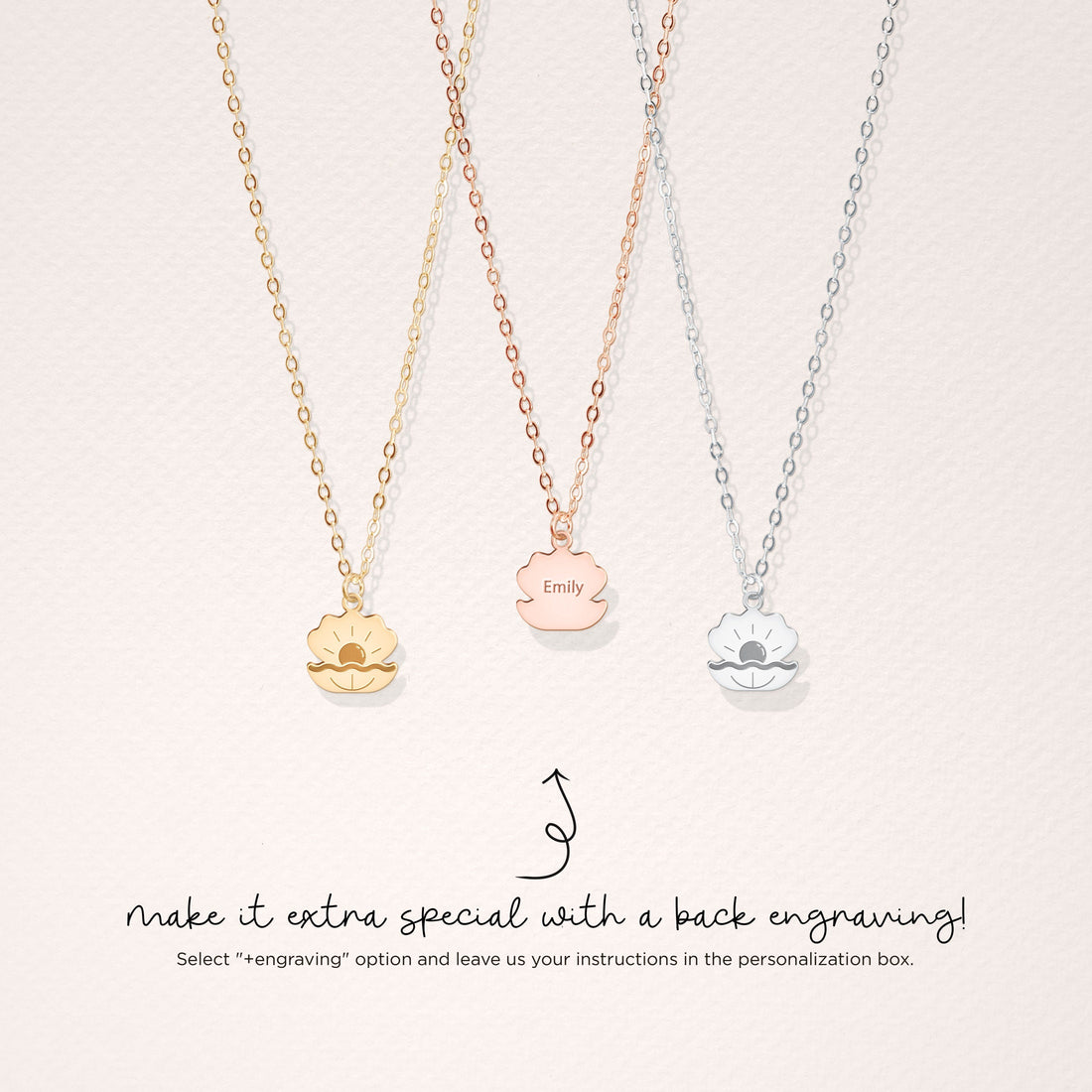 Oyster Shell Necklace