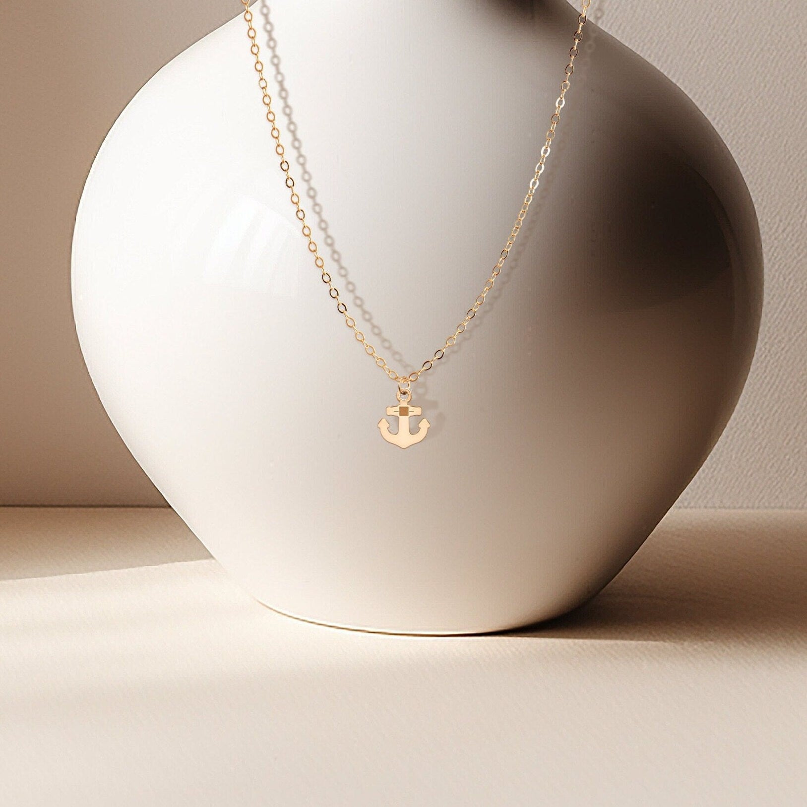 Anchor Pendant Necklace