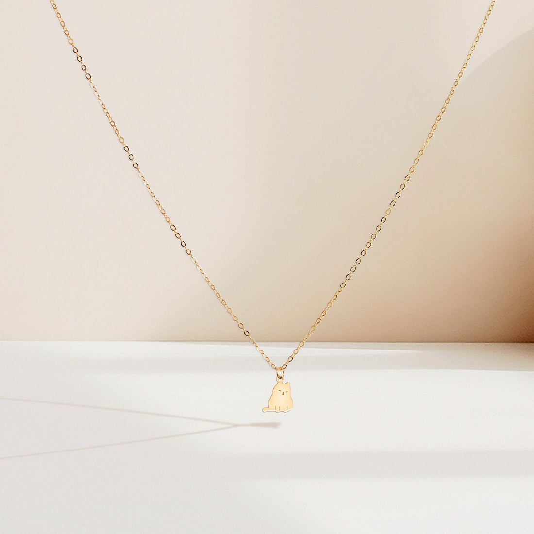 Cat Charm Necklace