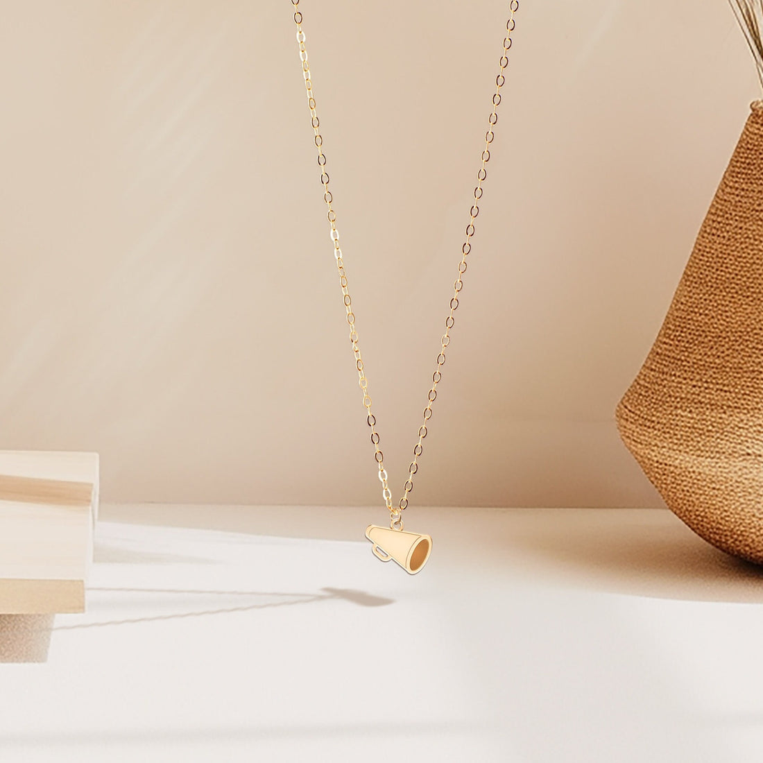 Megaphone Charm Necklace