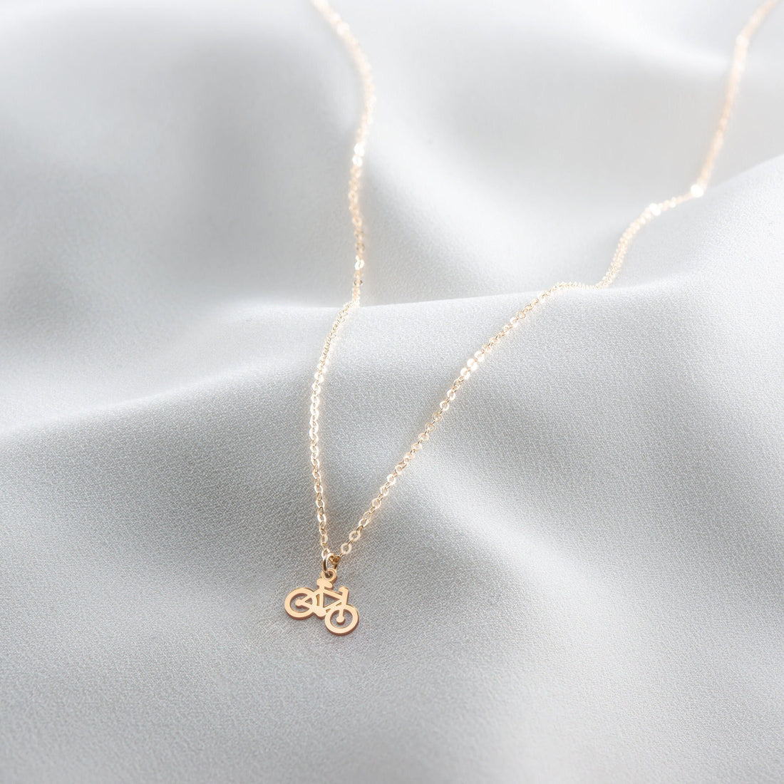 Bicycle Charm Necklace